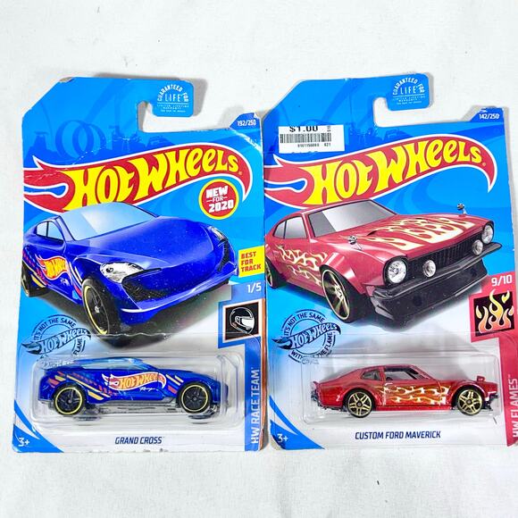 Hot Wheels Carded Lot Of 10 Various Years No Duplicates Toy Cars New (J) - Picture 5 of 6